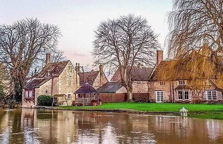River Nene Cottages Water Newton Экстерьер фото